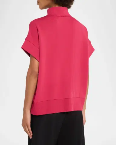 Varley Ritchie Short-Sleeve Half-Zip Sweatshirt | Thumbnail 2 Varley Ritchie Short-Sleeve Half-Zip Sweatshirt | Thumbnail 2