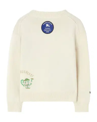 Burberry Girl's Tea Party Cotton-Blend Cardigan, Size 4-14 | Thumbnail 1 Burberry Girl's Tea Party Cotton-Blend Cardigan, Size 4-14 | Thumbnail 1