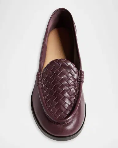 Bottega Veneta Silenzio Nappa Leather Loafers | Thumbnail 4