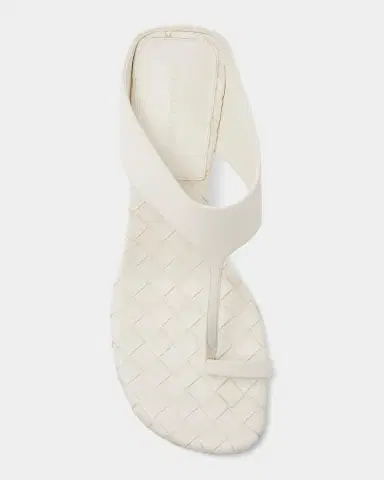 Bottega Veneta 40mm Livia Leather Kitten-Heel Thong Sandals | Thumbnail 3 Bottega Veneta 40mm Livia Leather Kitten-Heel Thong Sandals | Thumbnail 3