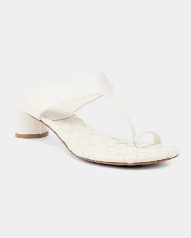 Bottega Veneta 40mm Livia Leather Kitten-Heel Thong Sandals | Thumbnail 5 Bottega Veneta 40mm Livia Leather Kitten-Heel Thong Sandals | Thumbnail 5