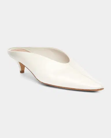 Bottega Veneta 40mm Vesta Nappa Leather Mule Pumps | Thumbnail 5 Bottega Veneta 40mm Vesta Nappa Leather Mule Pumps | Thumbnail 5