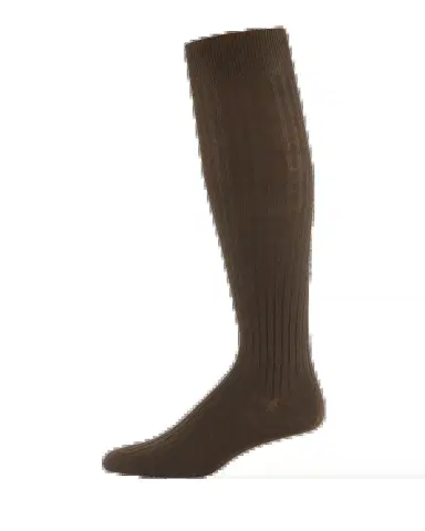 Neiman Marcus Over-the-Calf Ribbed Socks | Thumbnail 2