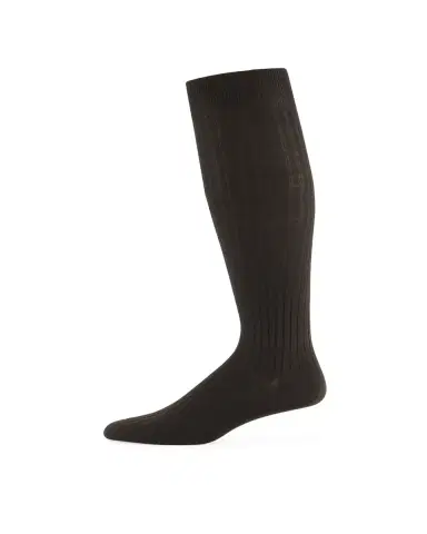 Neiman Marcus Over-the-Calf Ribbed Socks | Thumbnail 3