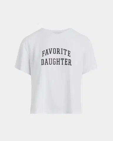 Favorite Daughter The Cropped Collegiate Short-Sleeve Tee | Thumbnail 3