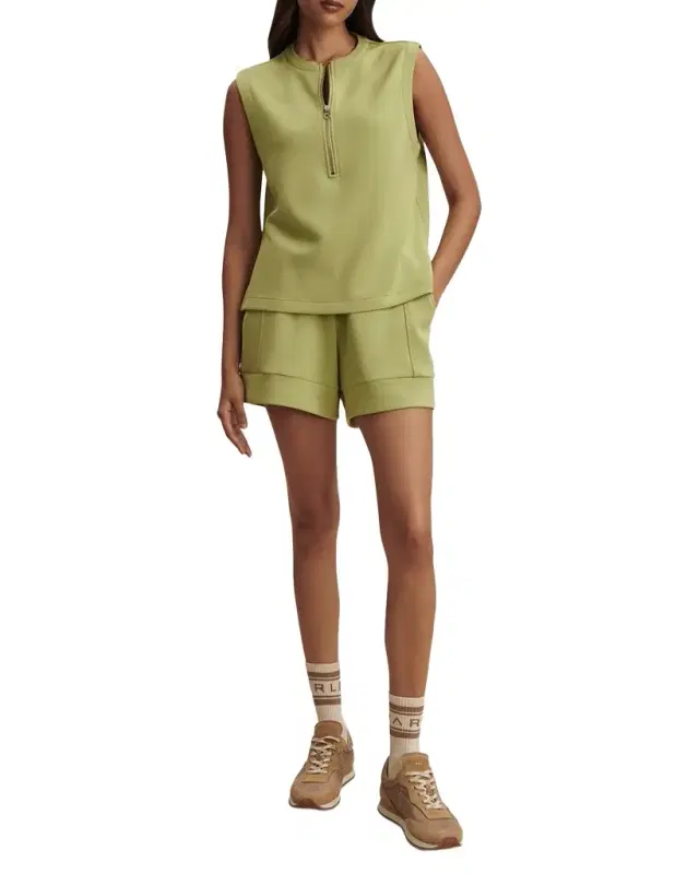 Varley Simmons Half-Zip Tank Top