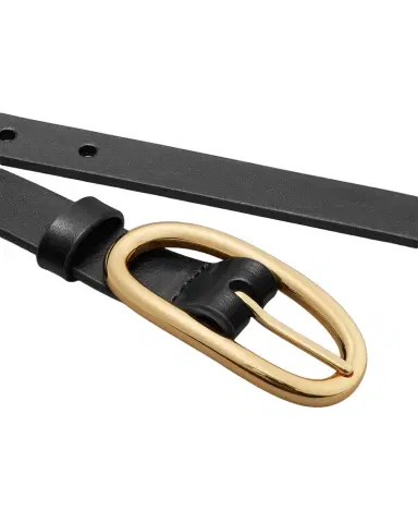 Tory Burch Large Pierced Leather Belt | Thumbnail 1 Tory Burch Large Pierced Leather Belt | Thumbnail 1