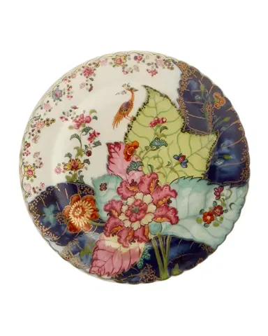 Mottahedeh Tobacco Leaf Bread & Butter Plate | Thumbnail 1