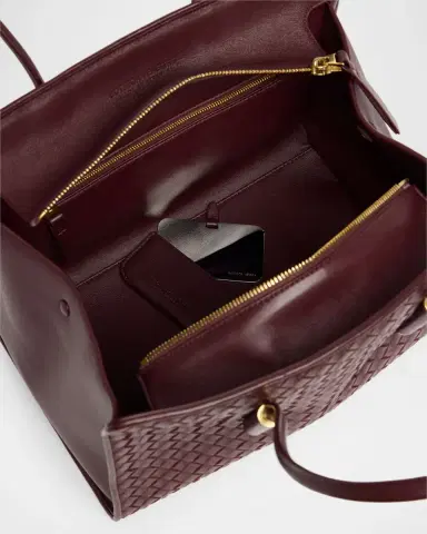 Bottega Veneta Barbara Small Leather Tote Bag | Thumbnail 4 Bottega Veneta Barbara Small Leather Tote Bag | Thumbnail 4