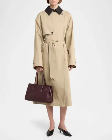 Bottega Veneta Barbara Small Leather Tote Bag | Thumbnail 5 Bottega Veneta Barbara Small Leather Tote Bag | Thumbnail 5