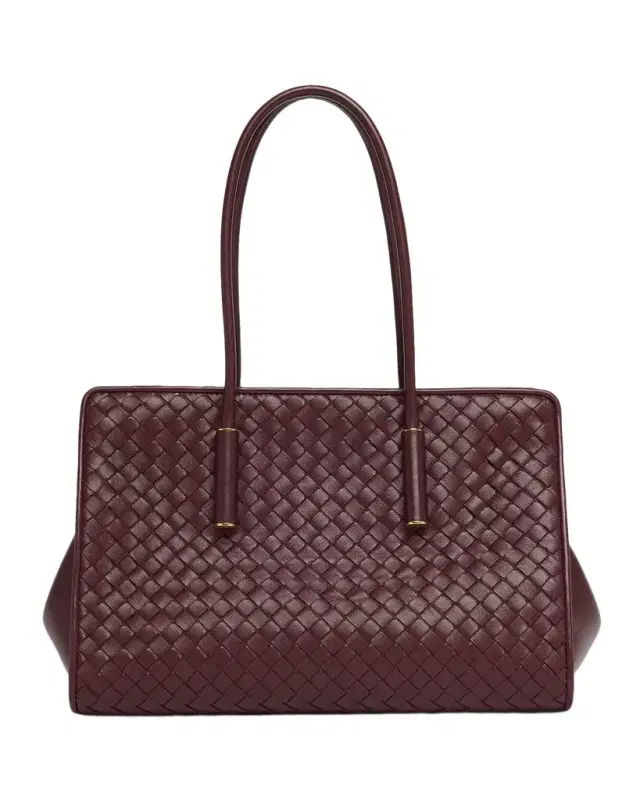 Bottega Veneta Barbara Small Leather Tote Bag