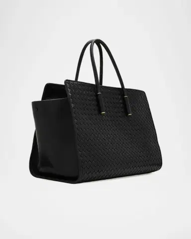 Bottega Veneta Barbara Medium Leather Tote Bag | Thumbnail 3 Bottega Veneta Barbara Medium Leather Tote Bag | Thumbnail 3