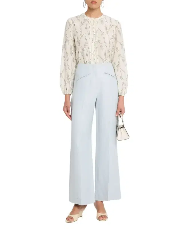 Veronica Beard Emiko Floral Blouse