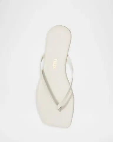 TKEES Lily Leather Square-Toe Thong Sandals | Thumbnail 4