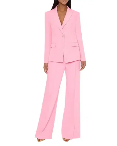 Milly Nash Wide-Leg Cady Pants | Thumbnail 1