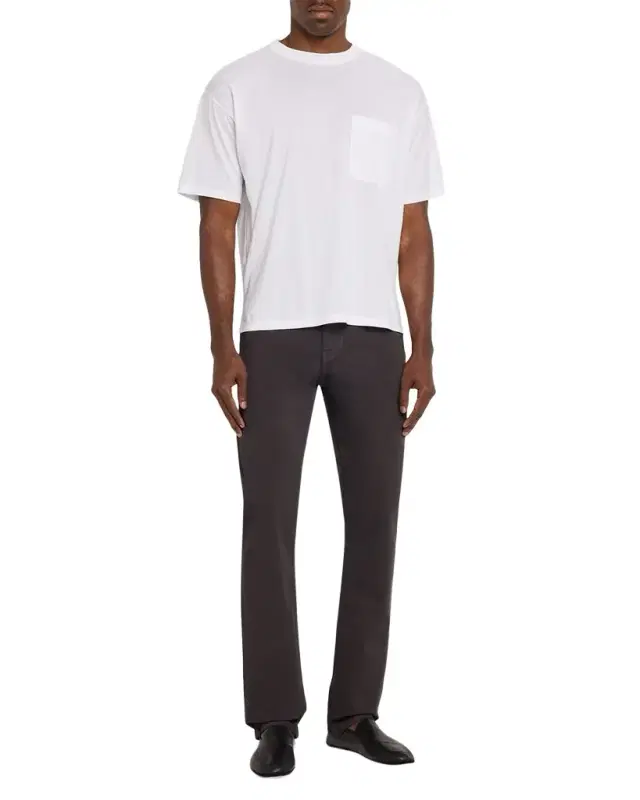 FRAME Men 's Cotton Relaxed Pocket T-Shirt