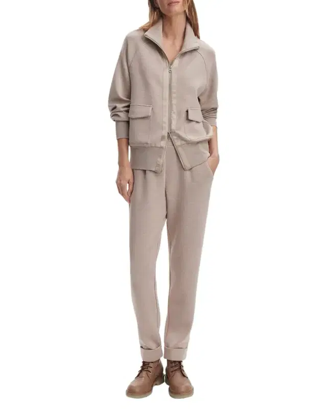 Varley Roxbury Zip-Front Sweatshirt