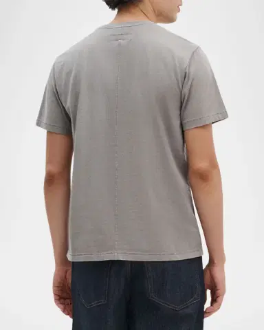 rag & bone Men's Cotton Garment-Dyed Pocket T-Shirt | Thumbnail 2