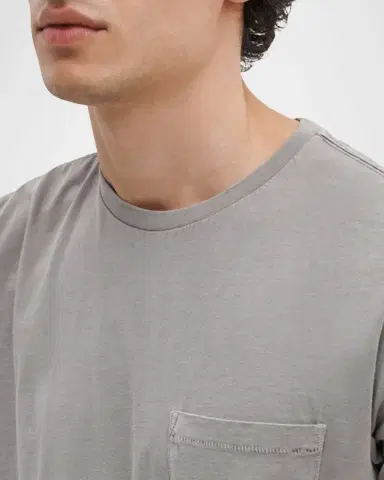 rag & bone Men's Cotton Garment-Dyed Pocket T-Shirt | Thumbnail 4