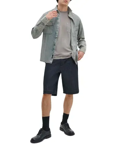 rag & bone Men's Cotton Garment-Dyed Pocket T-Shirt | Thumbnail 1