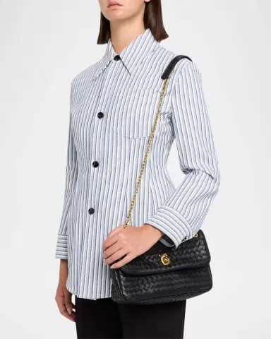 Bottega Veneta Madison Intrecciato Leather Shoulder Bag | Thumbnail 2 Bottega Veneta Madison Intrecciato Leather Shoulder Bag | Thumbnail 2