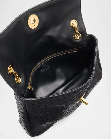 Bottega Veneta Madison Intrecciato Leather Shoulder Bag | Thumbnail 4 Bottega Veneta Madison Intrecciato Leather Shoulder Bag | Thumbnail 4