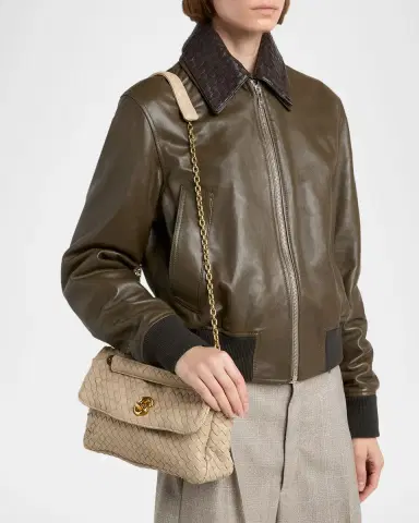 Bottega Veneta Madison Intrecciato Leather Shoulder Bag | Thumbnail 7 Bottega Veneta Madison Intrecciato Leather Shoulder Bag | Thumbnail 7