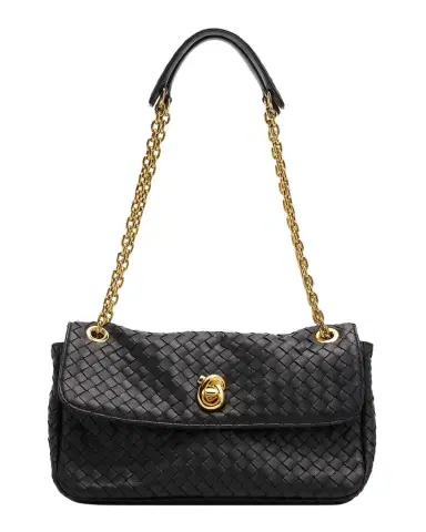 Bottega Veneta Madison Intrecciato Leather Shoulder Bag | Thumbnail 1 Bottega Veneta Madison Intrecciato Leather Shoulder Bag | Thumbnail 1