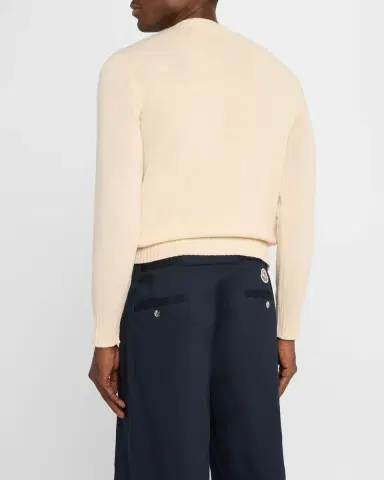 Valentino Garavani Men 's Chez Wool Sweater | Thumbnail 2