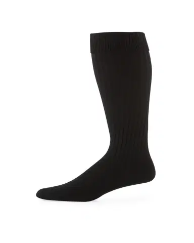 Neiman Marcus Core-Spun Socks, Over-the-Calf | Thumbnail 3