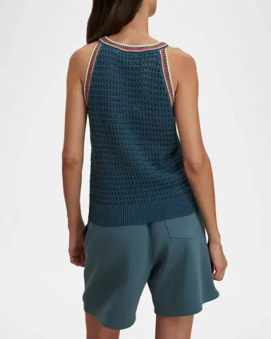 Varley Aberg Pointelle-Knit Tank Top | Thumbnail 2