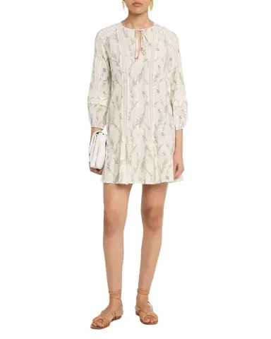 Veronica Beard Ollian Floral Mini Dress | Thumbnail 1 Veronica Beard Ollian Floral Mini Dress | Thumbnail 1