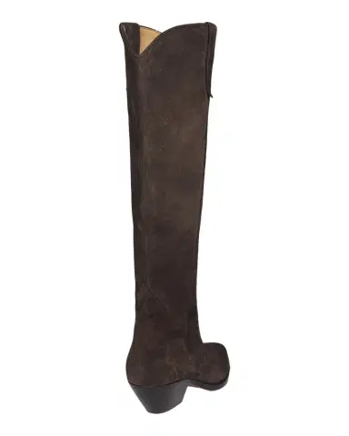Isabel Marant Denvee Suede Tall Western Boots | Thumbnail 1