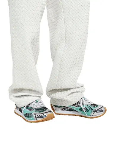 Bottega Veneta Orbit Metallic Net Runner Sneakers | Thumbnail 1 Bottega Veneta Orbit Metallic Net Runner Sneakers | Thumbnail 1