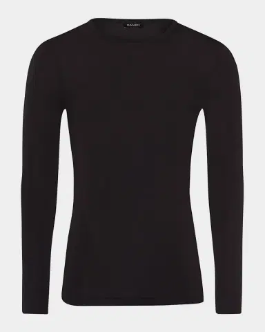 Hanro Woolen Silk Long-Sleeve Shirt | Thumbnail 2