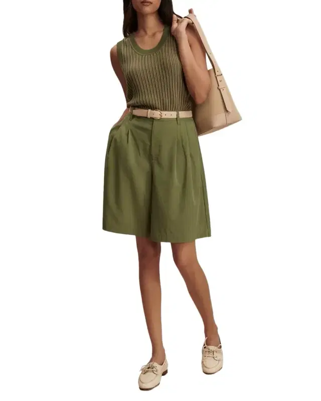 Varley Aldcroft Stitch Knit Tank Top