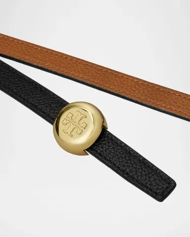 Tory Burch Romy Reversible Leather Belt | Thumbnail 3