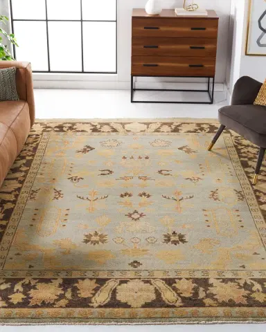 Safavieh Hoffman Oushak Rug | Thumbnail 5