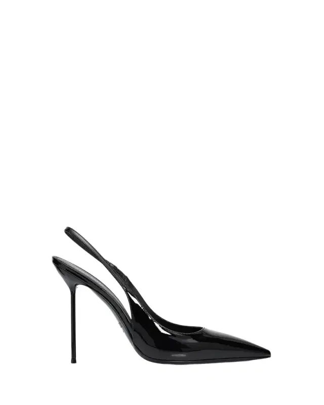Paris Texas Lidia Patent Leather Stiletto Slingback Pumps