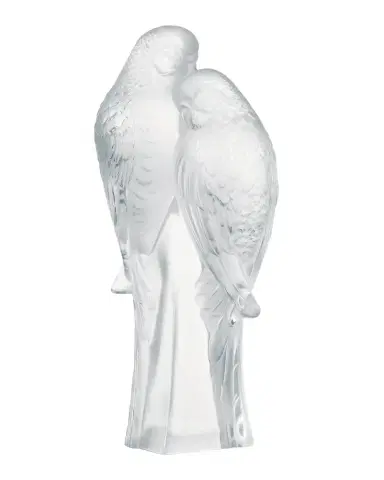 Lalique Two Parakeets Figure | Thumbnail 1 Lalique Two Parakeets Figure | Thumbnail 1