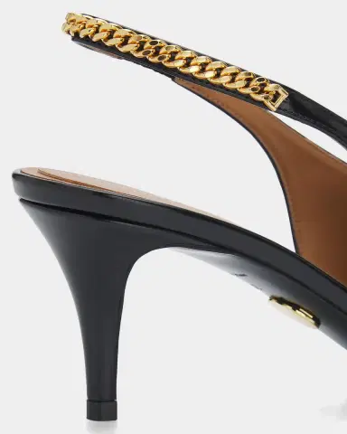 Stella McCartney 65mm Falabella Slingback Pumps | Thumbnail 4 Stella McCartney 65mm Falabella Slingback Pumps | Thumbnail 4