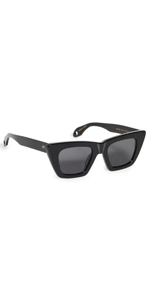 Elisa Johnson Lori Sunglasses Black One Size