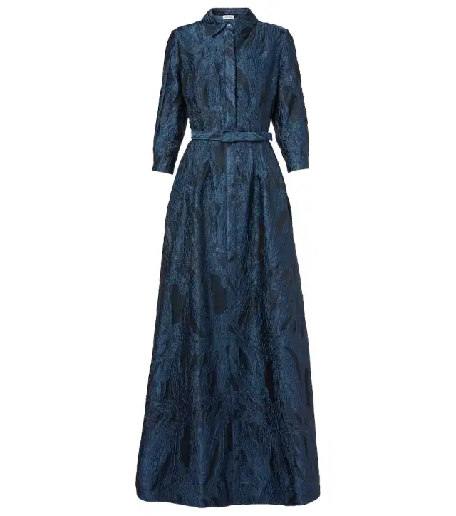 Simkhai Courtney jacquard gown