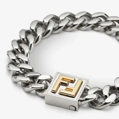 Fendi Chain bracelet with decorative magnetic clasp | Thumbnail 2