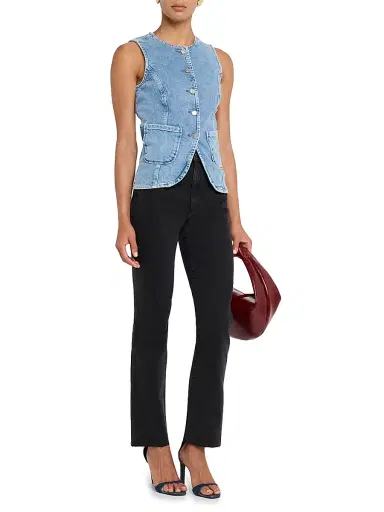 Favorite Daughter Women's The Valentina Ankle Flare Jeans - Black - Size 30 | Thumbnail 2 Favorite Daughter Women's The Valentina Ankle Flare Jeans - Black - Size 30 | Thumbnail 2