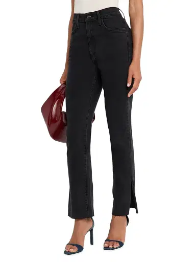Favorite Daughter Women's The Valentina Ankle Flare Jeans - Black - Size 30 | Thumbnail 3 Favorite Daughter Women's The Valentina Ankle Flare Jeans - Black - Size 30 | Thumbnail 3