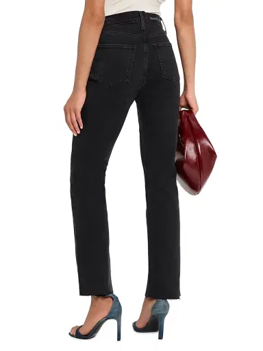 Favorite Daughter Women's The Valentina Ankle Flare Jeans - Black - Size 30 | Thumbnail 4 Favorite Daughter Women's The Valentina Ankle Flare Jeans - Black - Size 30 | Thumbnail 4