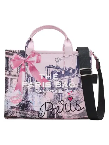 Marc Jacobs Women's The City Collection Cotton-Blend Tote Bag - Paris | Thumbnail 1 Marc Jacobs Women's The City Collection Cotton-Blend Tote Bag - Paris | Thumbnail 1