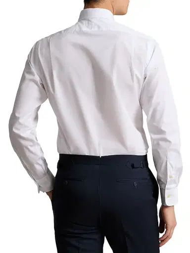 Polo Ralph Lauren Men's Cotton Dress Shirt - White - Size 16.5 | Thumbnail 4 Polo Ralph Lauren Men's Cotton Dress Shirt - White - Size 16.5 | Thumbnail 4