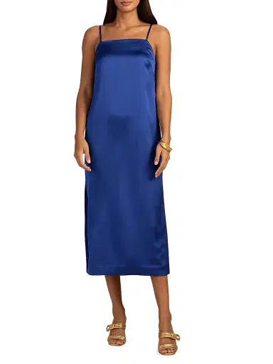 Trina Turk Women's Marita Satin Midi-Dress | Thumbnail 1 Trina Turk Women's Marita Satin Midi-Dress | Thumbnail 1